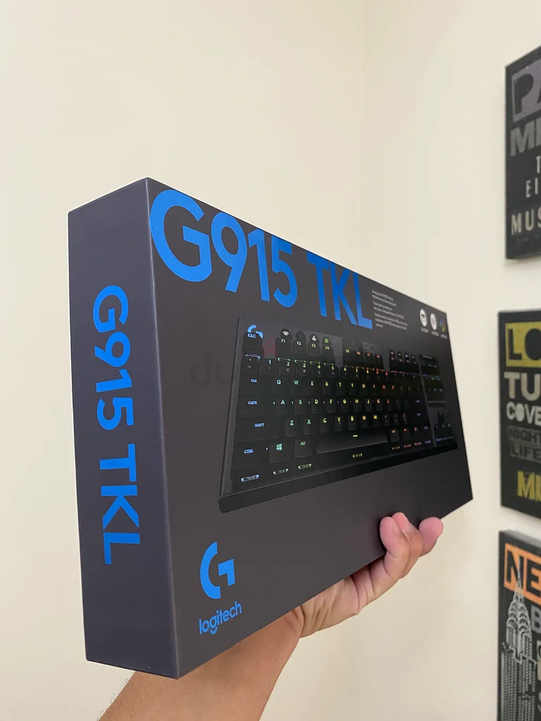 لوحيقة ألعاب لاسلكية Logitech G915 TKL جديدة بالكامل63253966522627113