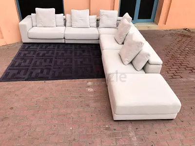 Chattel And more Sectional Modular Feather Filled SOFA