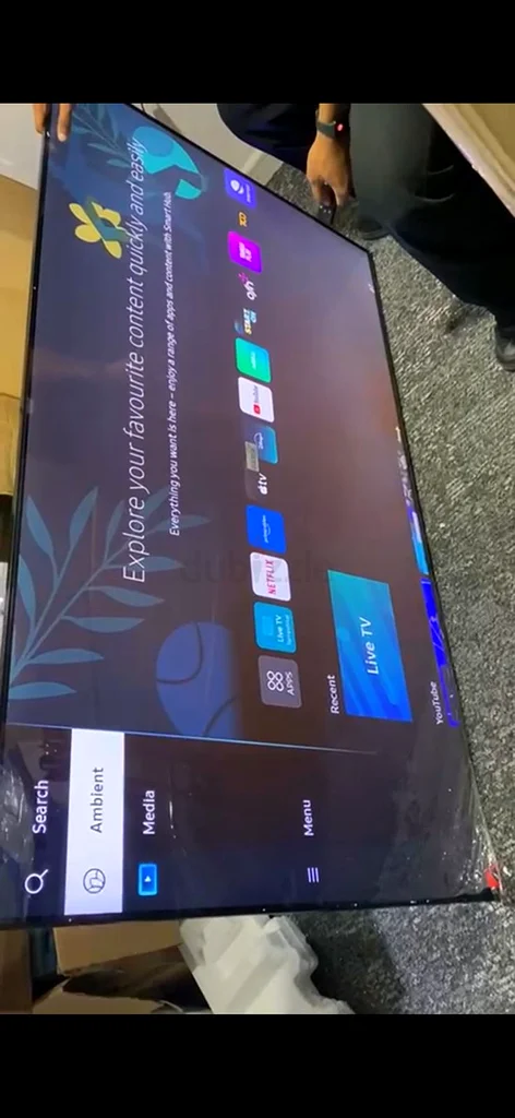 تلفزيون سامسونج الذكي 65 بوصة QLED بدقة 4K - سلسلة Q60B (طراز 2022) | ترفيه مذهل بدقة UHD63164784182530112