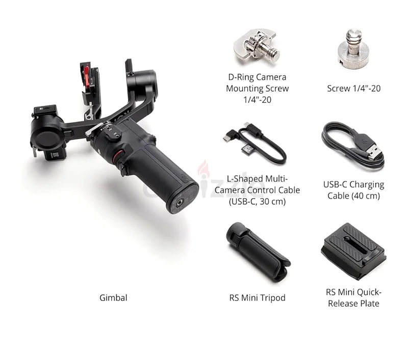 DJI RS 3 Mini - جهاز تثبيت ثلاثي المحاور للكاميرات الرقمية بدون مرآة63235600355841111