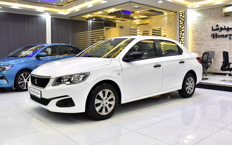 AED 421 EMI at 0% DP | Peugeot 301 (2021 Model) in White Color, GCC Specs63221301451265111