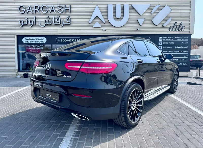 2019  Mercedes-Benz GLC 250 Coupe 4MATIC / Full Option / GCC / Accident Free / Original Paint63159256862082114