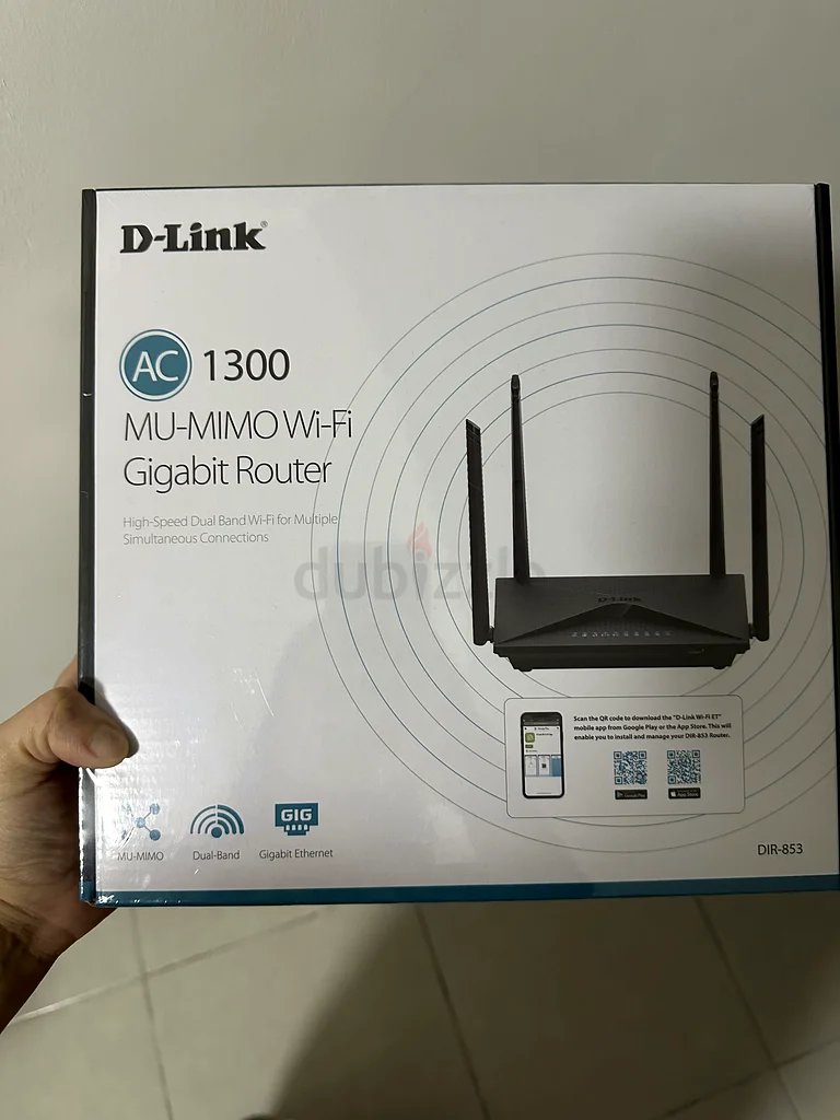 D-Link ac1300 mu-mimo wifi gigabit router632586636980491122