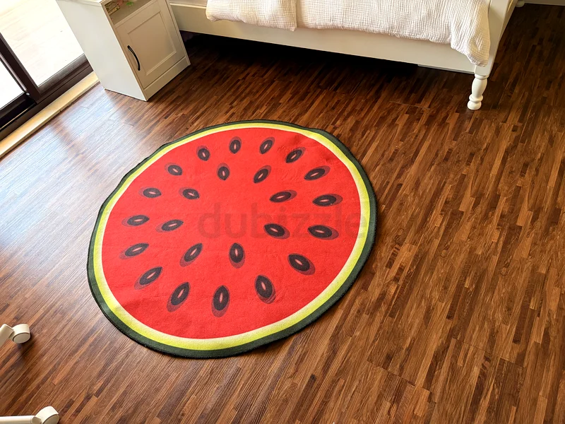 Fun Watermelon Pattern Kids Rug - Ideal for Playrooms!63216837103745111