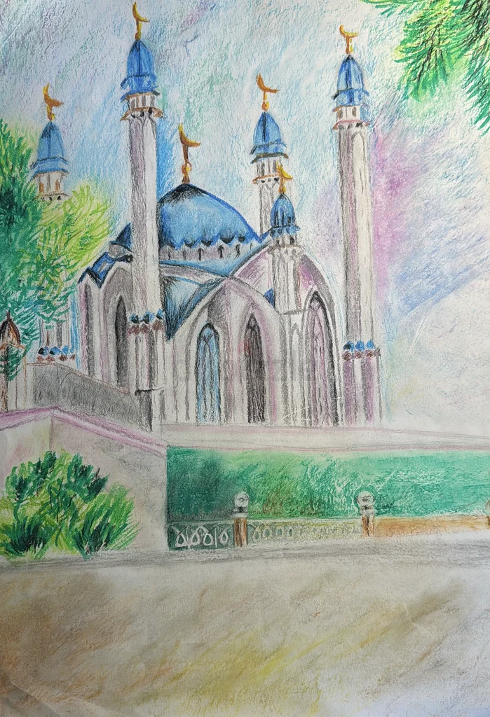 Different drawings on paper pencils/watercolour/pastel63223850726913110