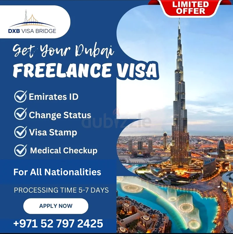Get Dubai Freelance Visa 2 years63215877574145111