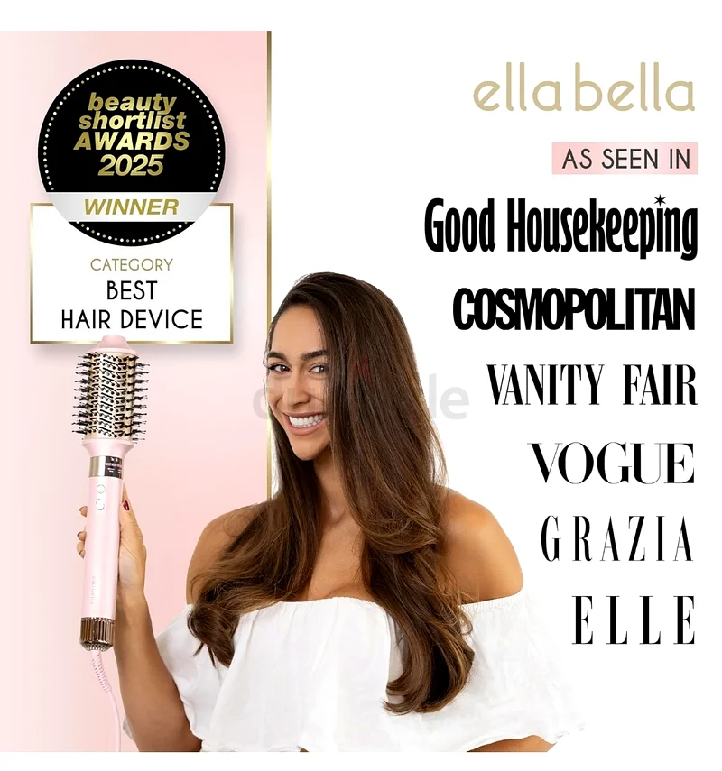 Transform Your Styling Routine with this Multi-Styler Hair Tool! Ella Bella. Brandnew! AED 490 Only!63243188794882113