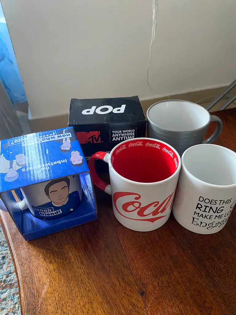 5 Branded cups for sale63215375089665111