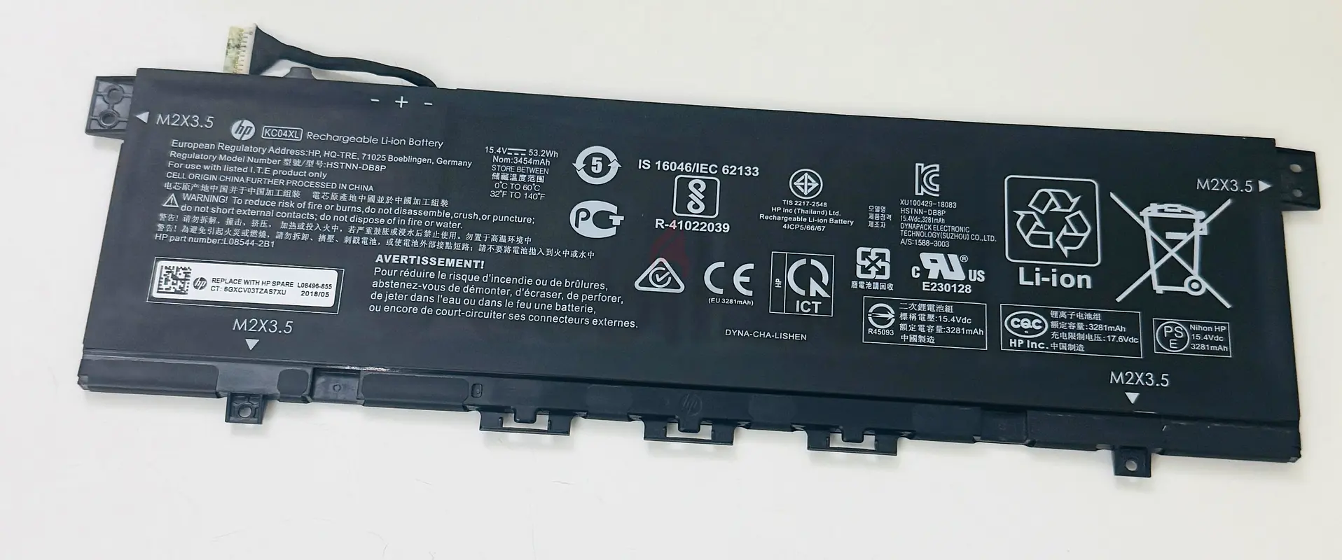 Battery of HP envy and pavilion x360 series