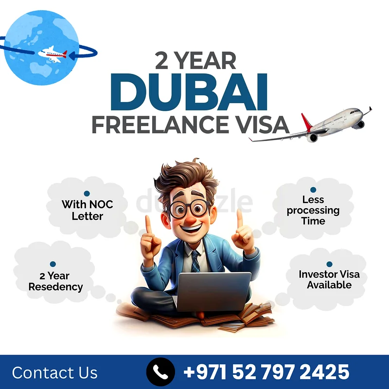 Get Dubai Freelance Visa 2 years63215877574145112