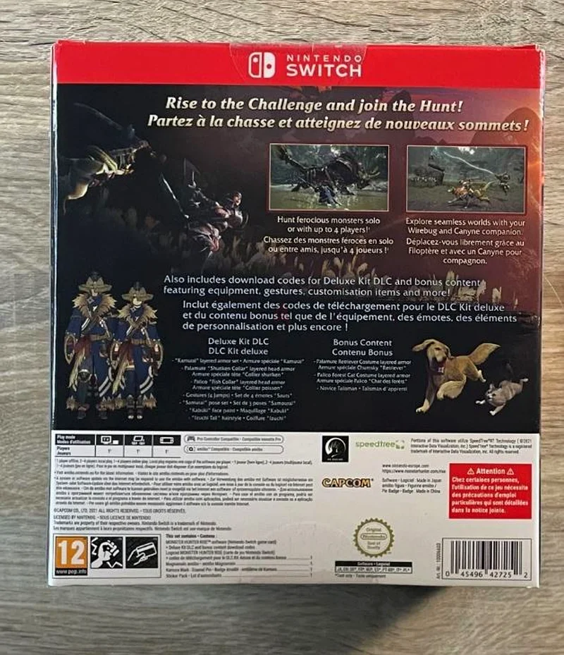 Monster Hunter Rise LIMITED EDITION Bundle63173869203715114