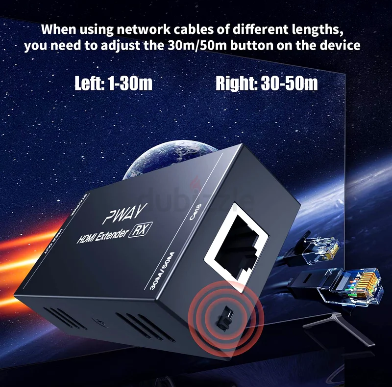 PWAY PW-HT202P (POC) HDMI Extender 50m63257635284867113