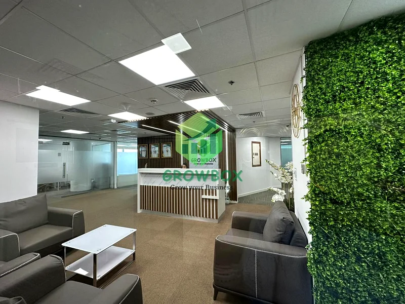 Furnished Office Space with EJARI | All Utilities Included | 2-min walk from Burjuman Metro al Karama | Ideal workspace |63165235135618114