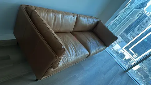 3__Months Old CrateBarrel Sofa Sets Still Brand new (few weeks used)