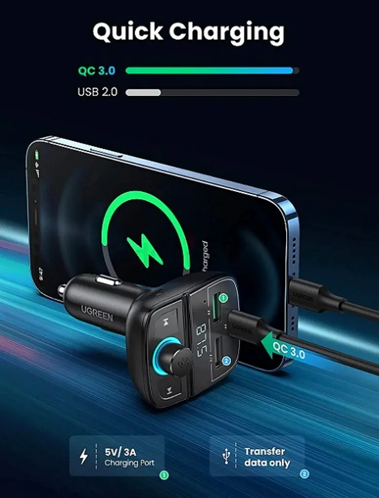 UGREEN Bluetooth Car Charger CD22963261261306498113