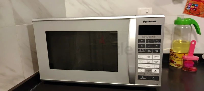 Panasonic 27L 4-In-1 Convection Microwave Oven, Nn-Ct65, Silver 101 functions63248757125762112