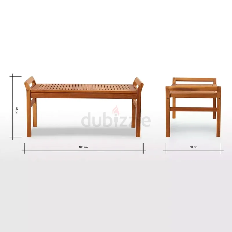 Elegant Outdoor Lounge Set in Natural Wood Finish63218312803969114