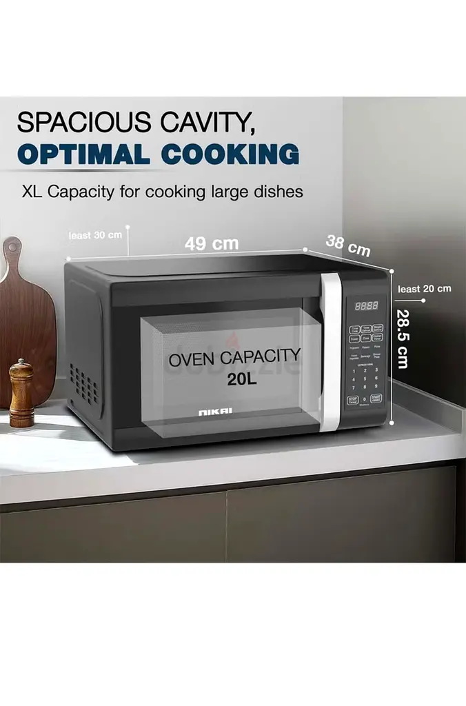 Nikai 20L Digital Multi-Functional Microwave Oven63248246616835111