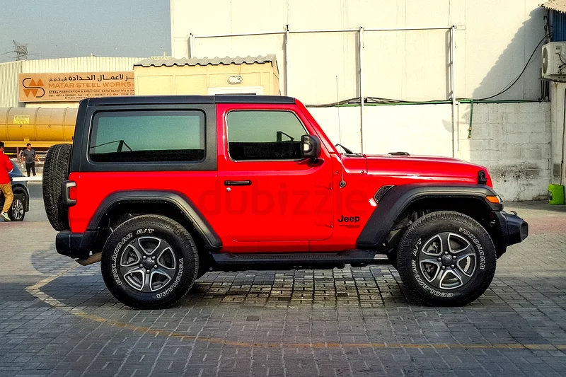 AED 1748/month | 2021 Jeep Wrangler Sport | GCC Specs | Ref#34189663152752232579113