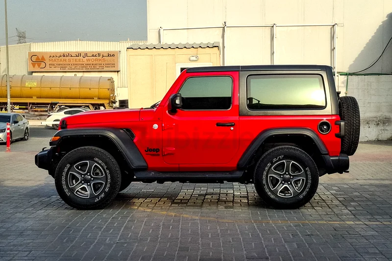 AED 1748/month | 2021 Jeep Wrangler Sport | GCC Specs | Ref#34189663152752232579114