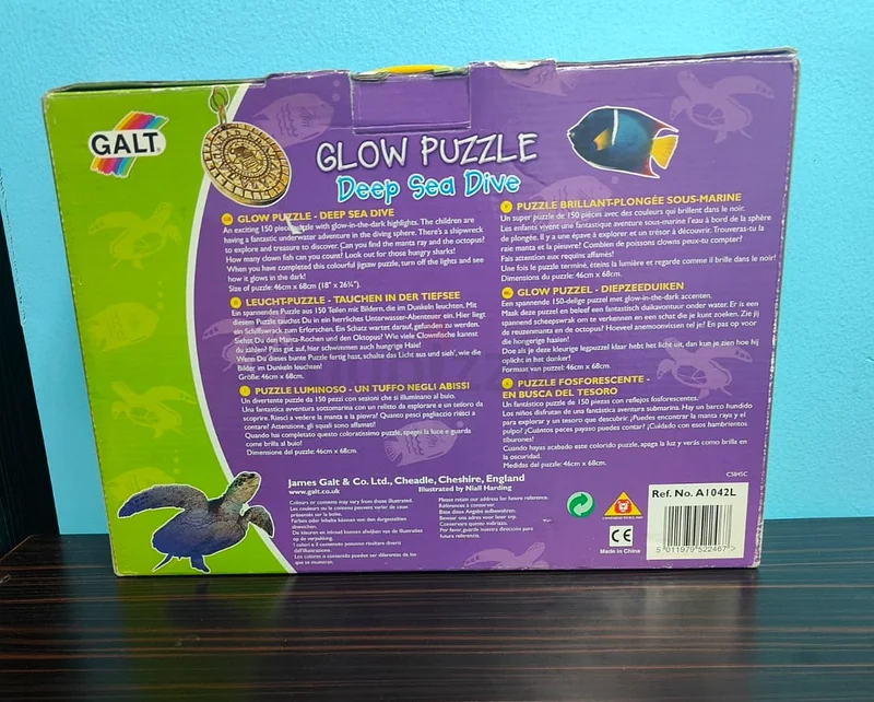 Glow in the Dark Deep Sea Dive Puzzle - 3D Fun!63207889519619111