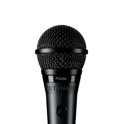 Shure - PGA58 - QTR-E - Cardioid Dynamic Vocal Microphone - Brand New - Last Price