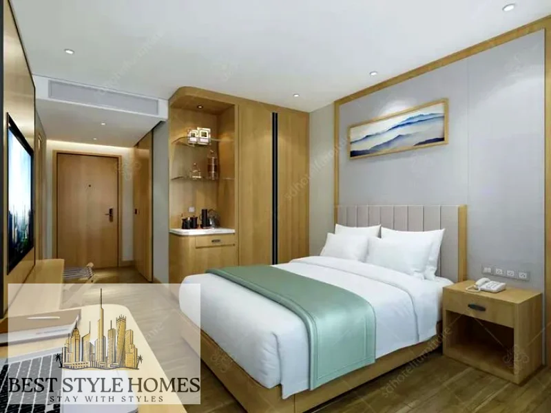 PAY MONTHLY STAY YEARLY, Studio With Balcony, Monthly Payments, Fully Furnished Hotel Apartment64050910041985110