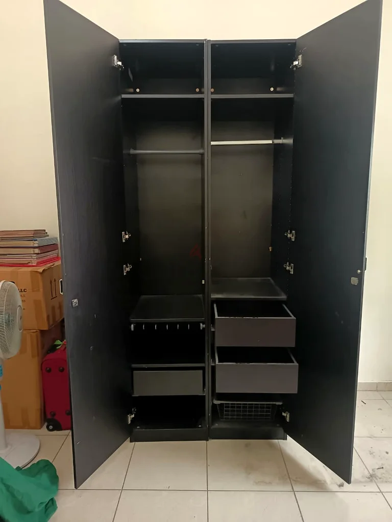 IKEA two door wardrobe for sale in perfect condition63216828492419112