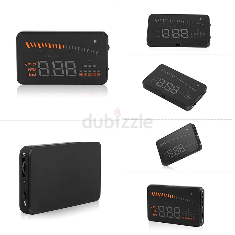 Head Up Display, X5 OBDII HUD 3 Alarm Head Up Display Windscreen Projector Speed Warning System63263523743873113