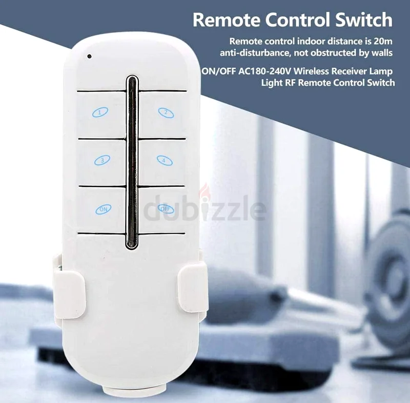 Wireless Remote Control Switch, 1-4 Ways AC220-240V 1000W63262937664898111