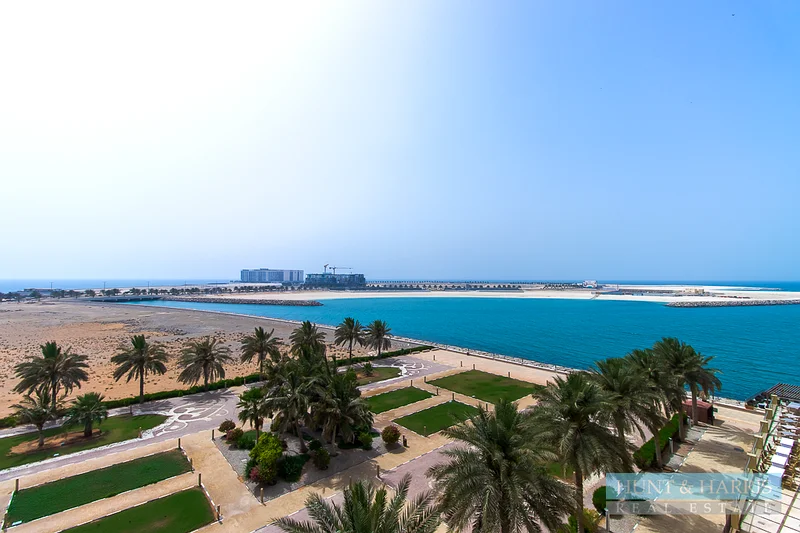 شقة فندقية من غرفة نوم واحدة مع إطلالة على البحر للإيجار في جزيرة مرجان63307039462659112
