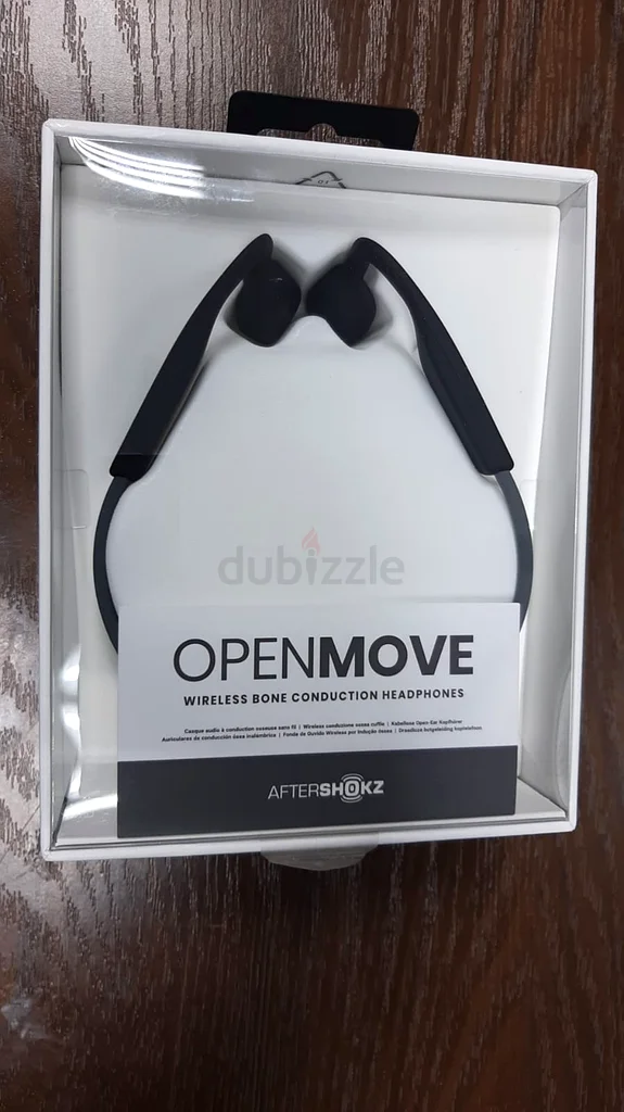 سماعات Aftershokz أوبن موف لاسلكية من النوع المفتوح بتقنية التوصيل العظمي (AS660SG) باللون الرمادي الصخري63260749873667111
