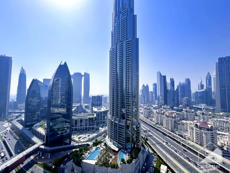 Kempinski Central Avenue Luxury Studio balcony & View ALL BILLS incl + Free WIFI & Parking63832904774017110