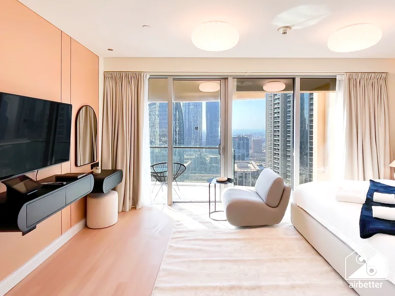 Kempinski Central Avenue Luxury Studio balcony & View ALL BILLS incl + Free WIFI & Parking63832904774017113
