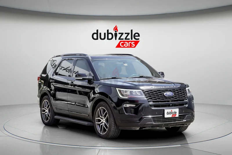 AED 895/month | 2018 Ford Explorer Sport | GCC Specs | Ref#340211631680300817951129
