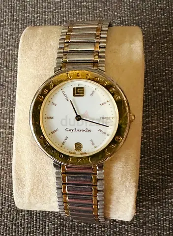 Elegant Guy Laroche Unisex   Watch - Timeless Style! Vintage collection