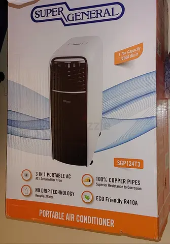 Super General Portable Air Conditioner as like new