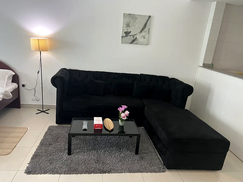 استوديو مفروش بالكامل مع شرفة شهريًا في AL Khail Heights 8A63828937605249110