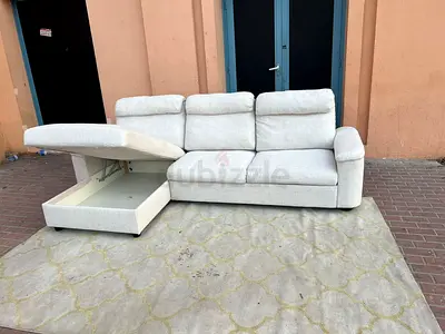 Brand new IKEA Lidhult LShape Sofa bed with storage beige