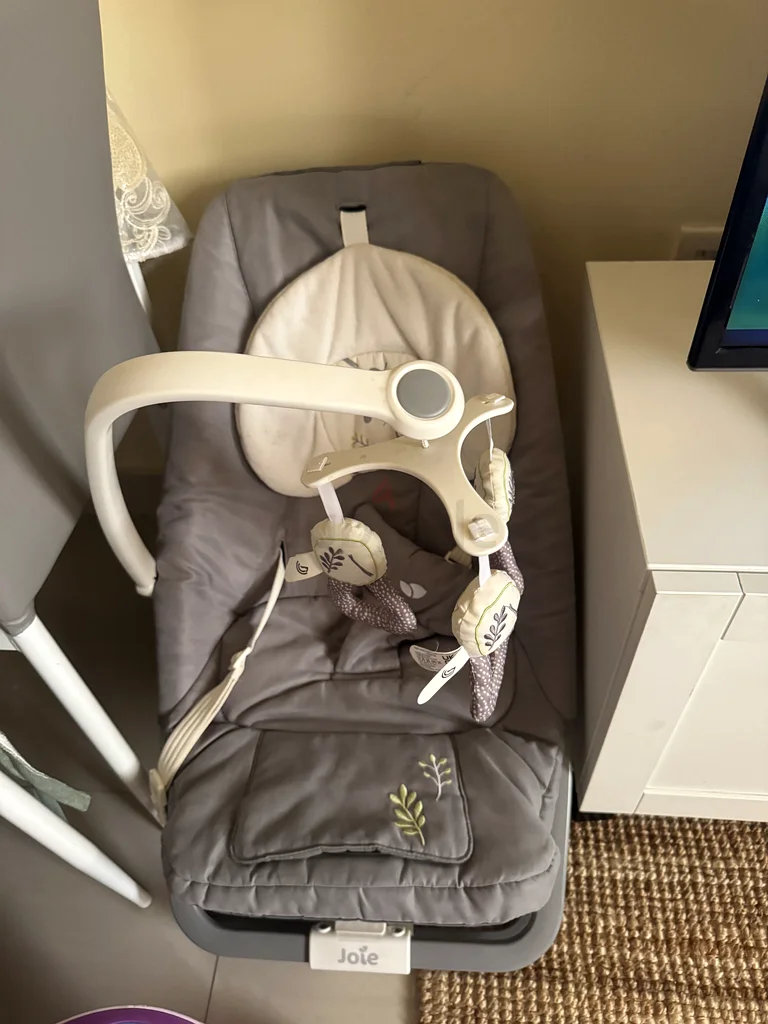 Gentle Soothing with Joie Soother Dreamer Fern Bouncer!63204265606529111