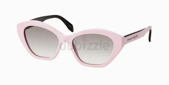 ALEXANDER McQEEN Chic Pink Cat-Eye Sunglasses for urgent sale