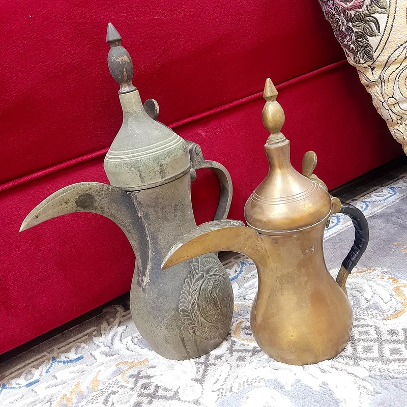Exquisite Collection of Vintage Arabic Coffee Pots63223355335681111
