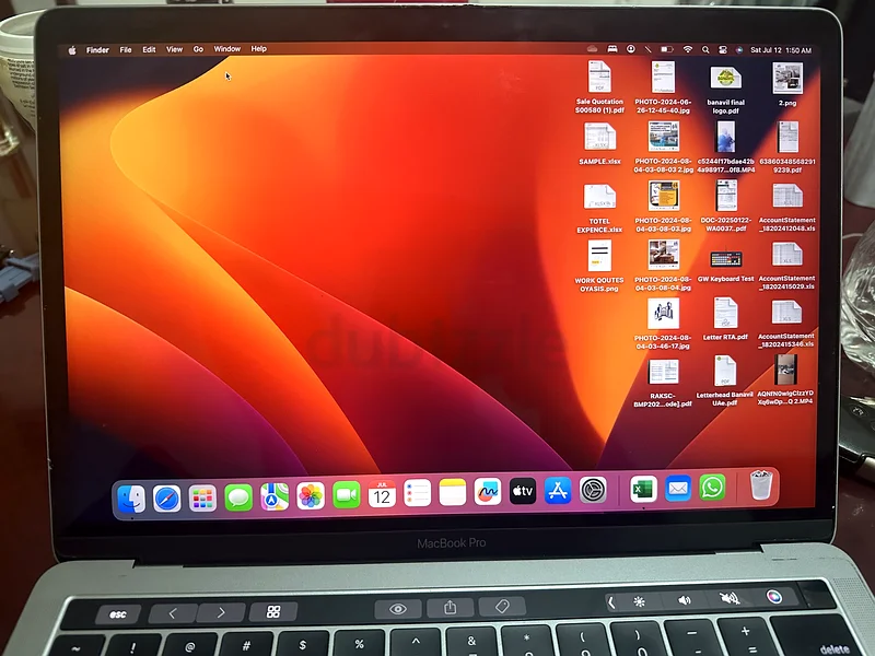 أبل ماك بوك برو 13.3 - معالج ثنائي النواة i7 مع 16 جيجابايت من الذاكرة العشوائية63167117419011112