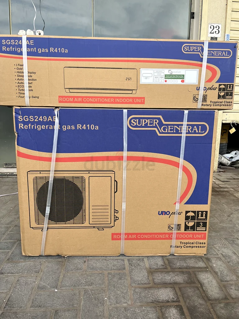مثبت على الحائط تكييف سوبر جنرال SG 249AE - سعة 24000 وحدة حرارية بريطانية632492572014091126
