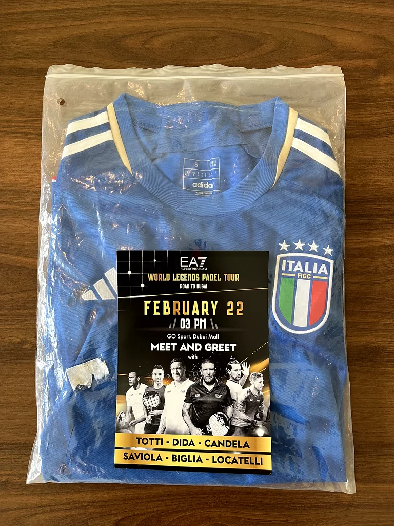 Authentic Signed Francesco Totti Jersey With Proof63208861141377113