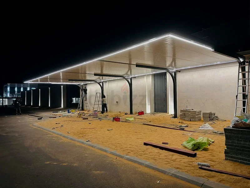 Stylish Canopy Car Parking Shade - Perfect for Your Home!63220323998466111