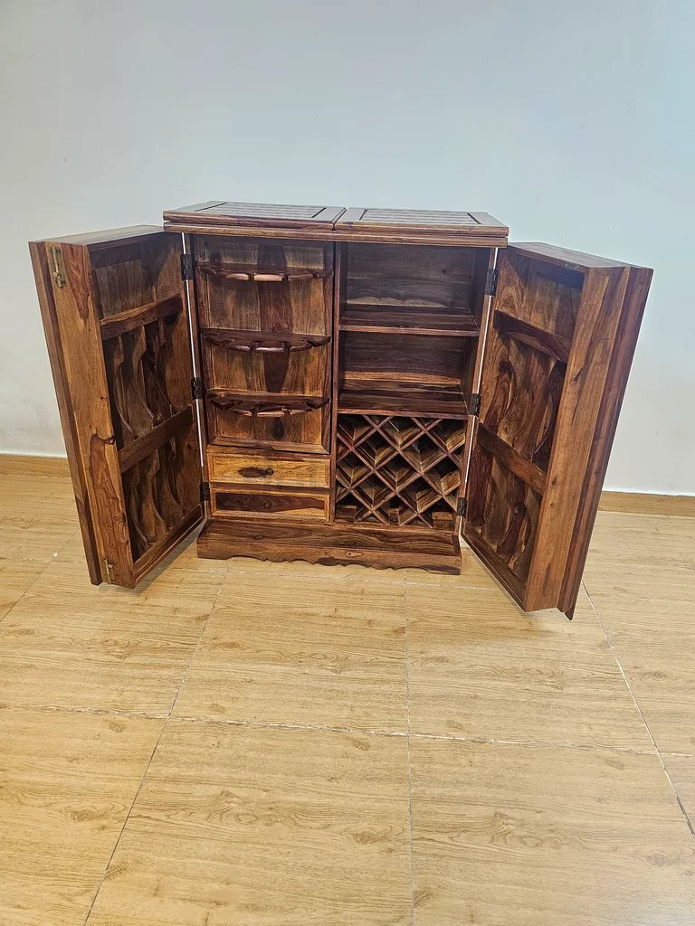 Marina Home Solid Wood Vintage Bar63221849435011112