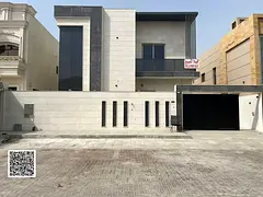 Villa for sale at Ajman Al Alia  area , swimming pool , 5 Master Room , Majlis, Hall, Maid Room , Ki