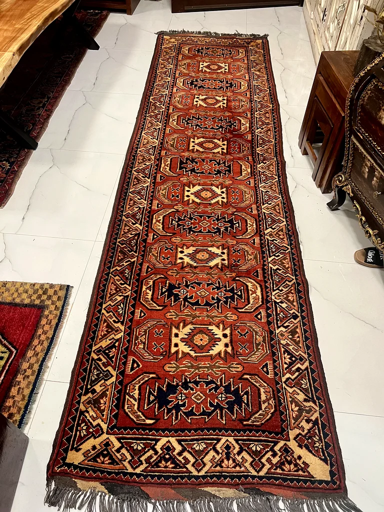 Hand made Persian long runner63209348596482111
