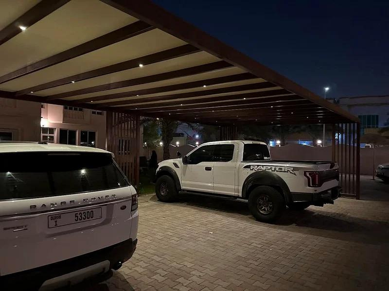 Elegant Garage parking shades for you63220321360386112